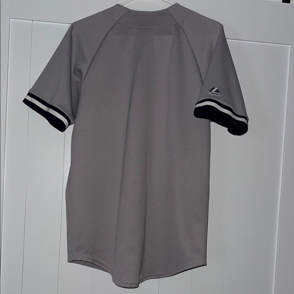 Majestic Gray New York Baseball Jersey - Picture 5 of 6